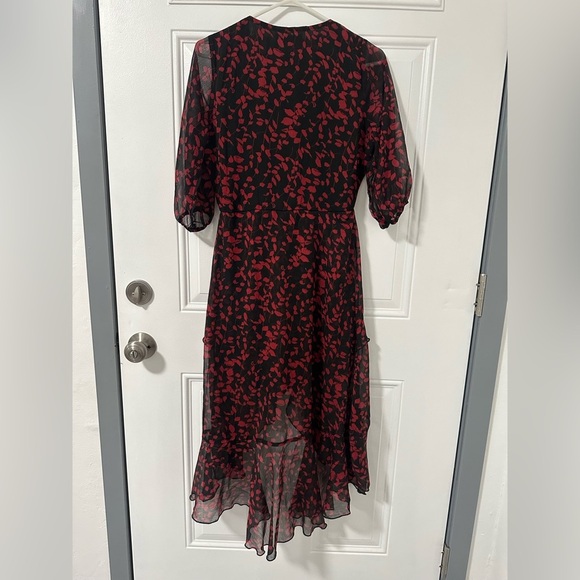 Asher Black and Red, High-Low Romper, Size Small - Picture 10 of 11